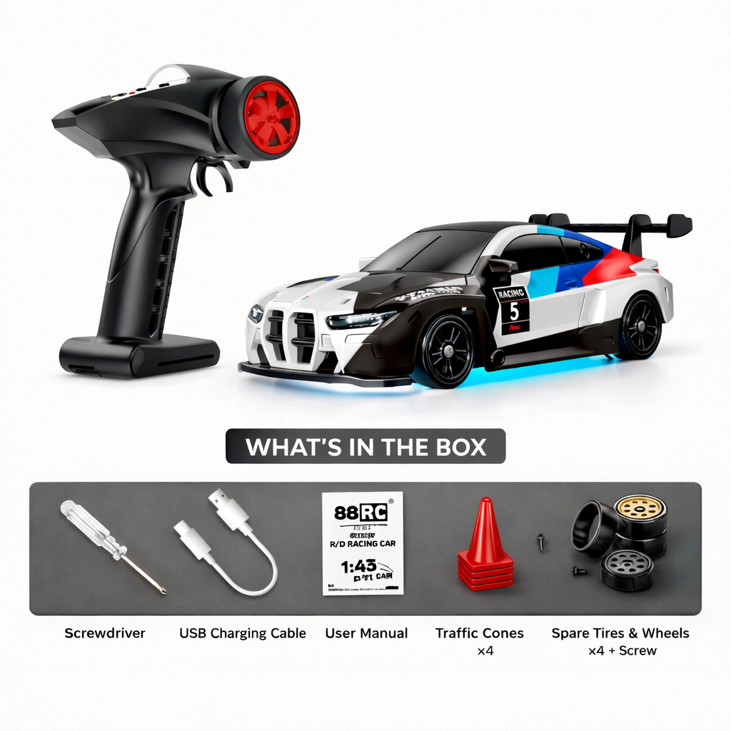 BMW RC Drift Car 1:43 - Image 3