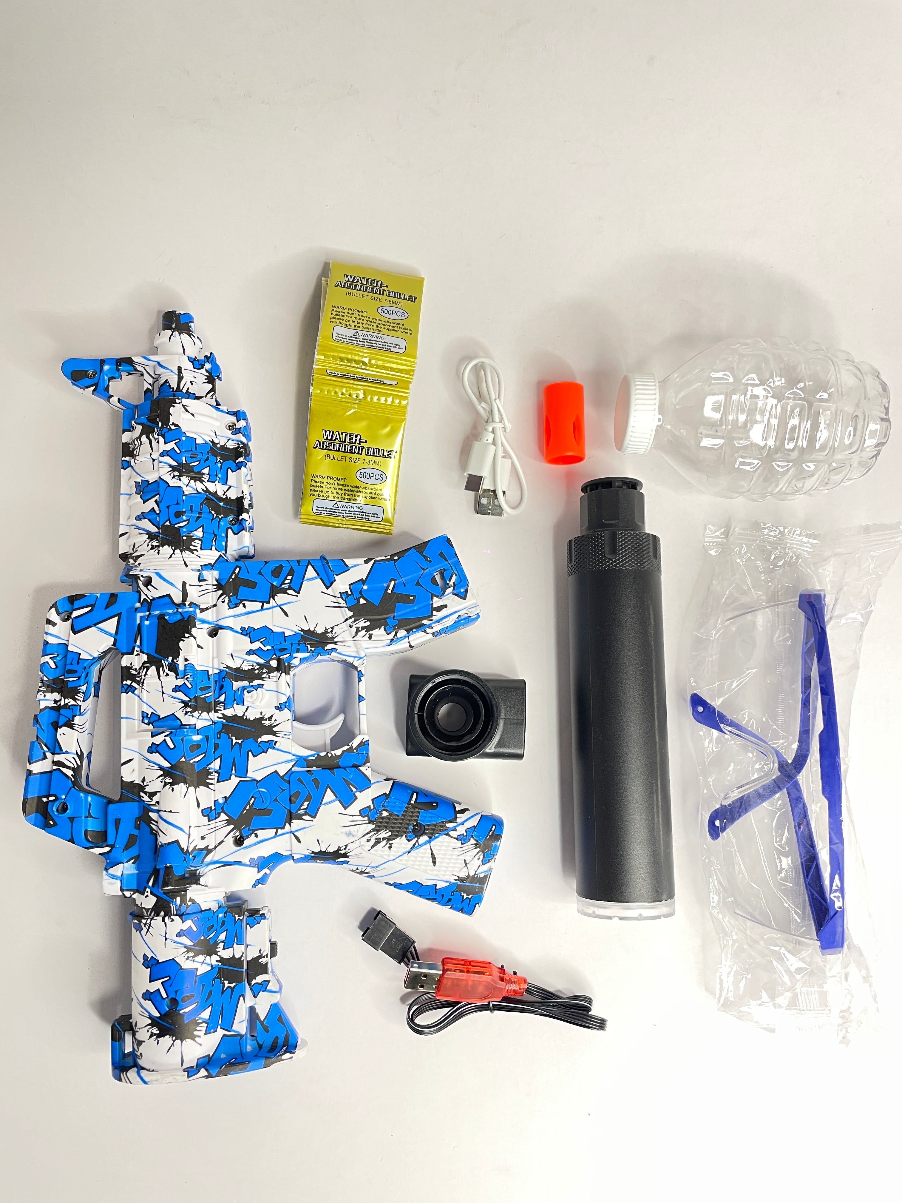 Water ball gun with silencer light (gelly blaster) (bestseller) - Image 3