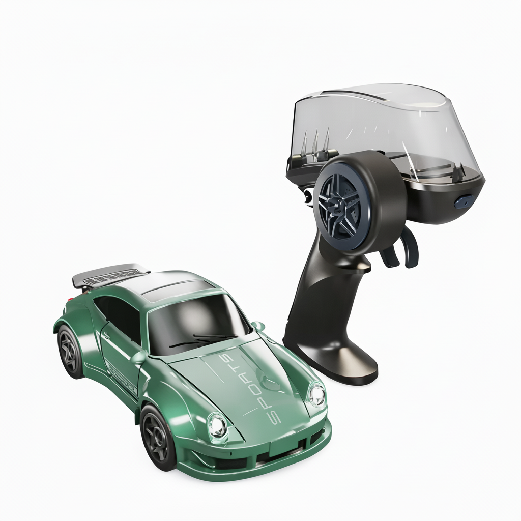 1:64 Mini RC Drift Car in Remote (bestseller)