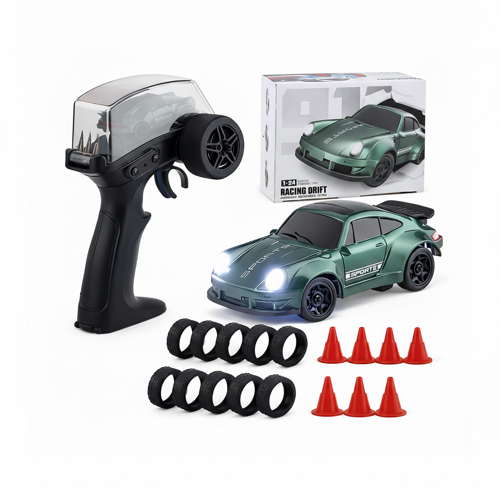 1:64 Mini RC Drift Car in Remote (bestseller) - Image 2