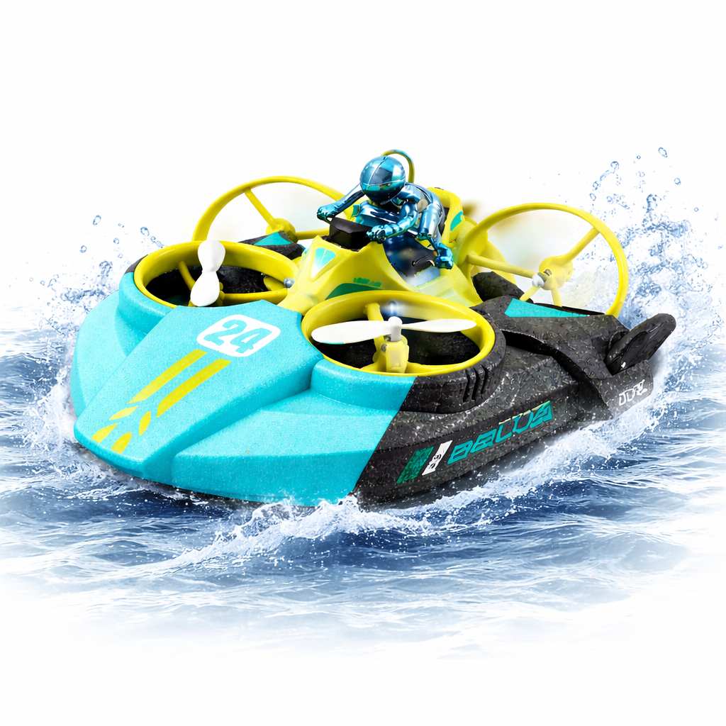 3 in 1 RC Flying Water Car - Image 3