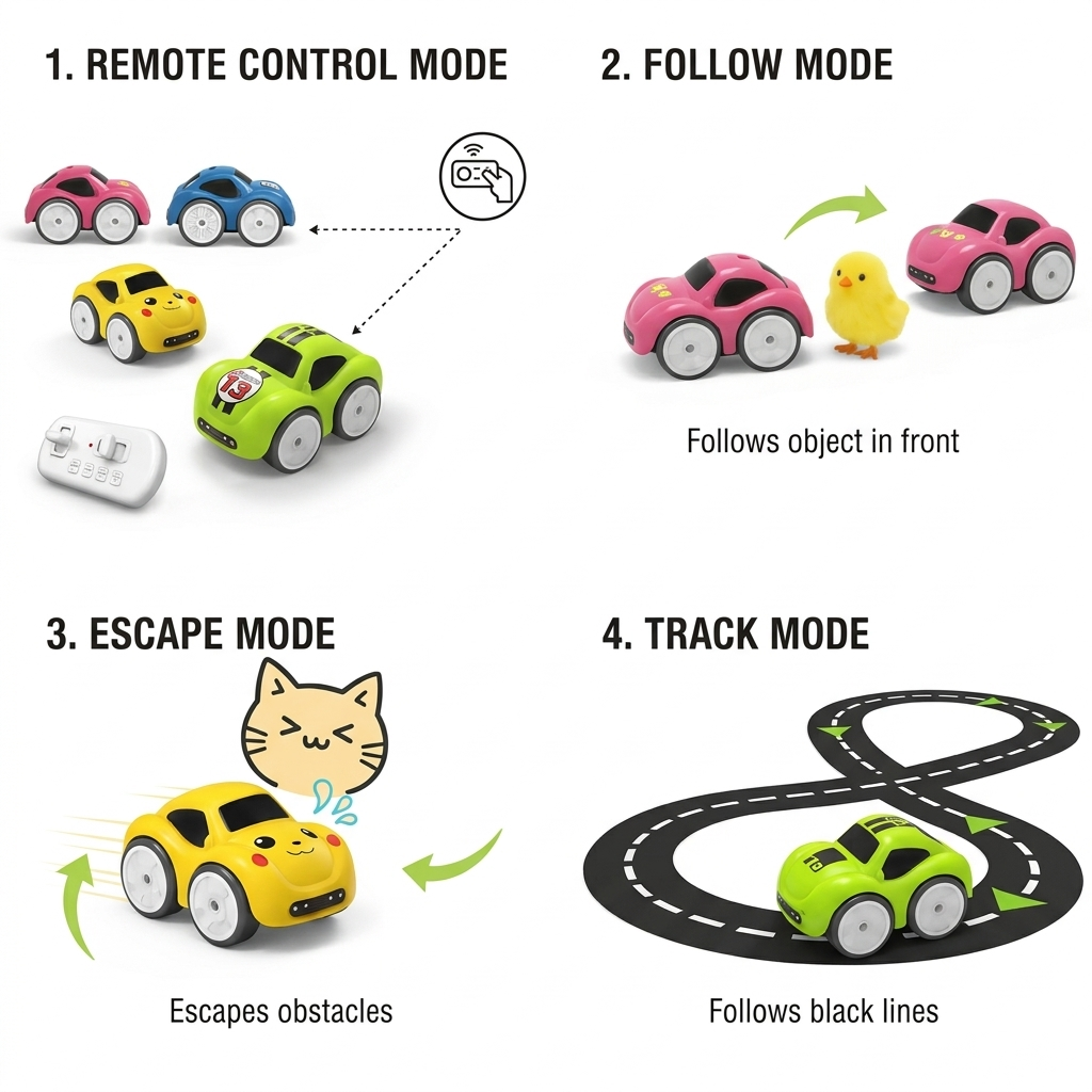 Mini RC Follow Car - Image 5